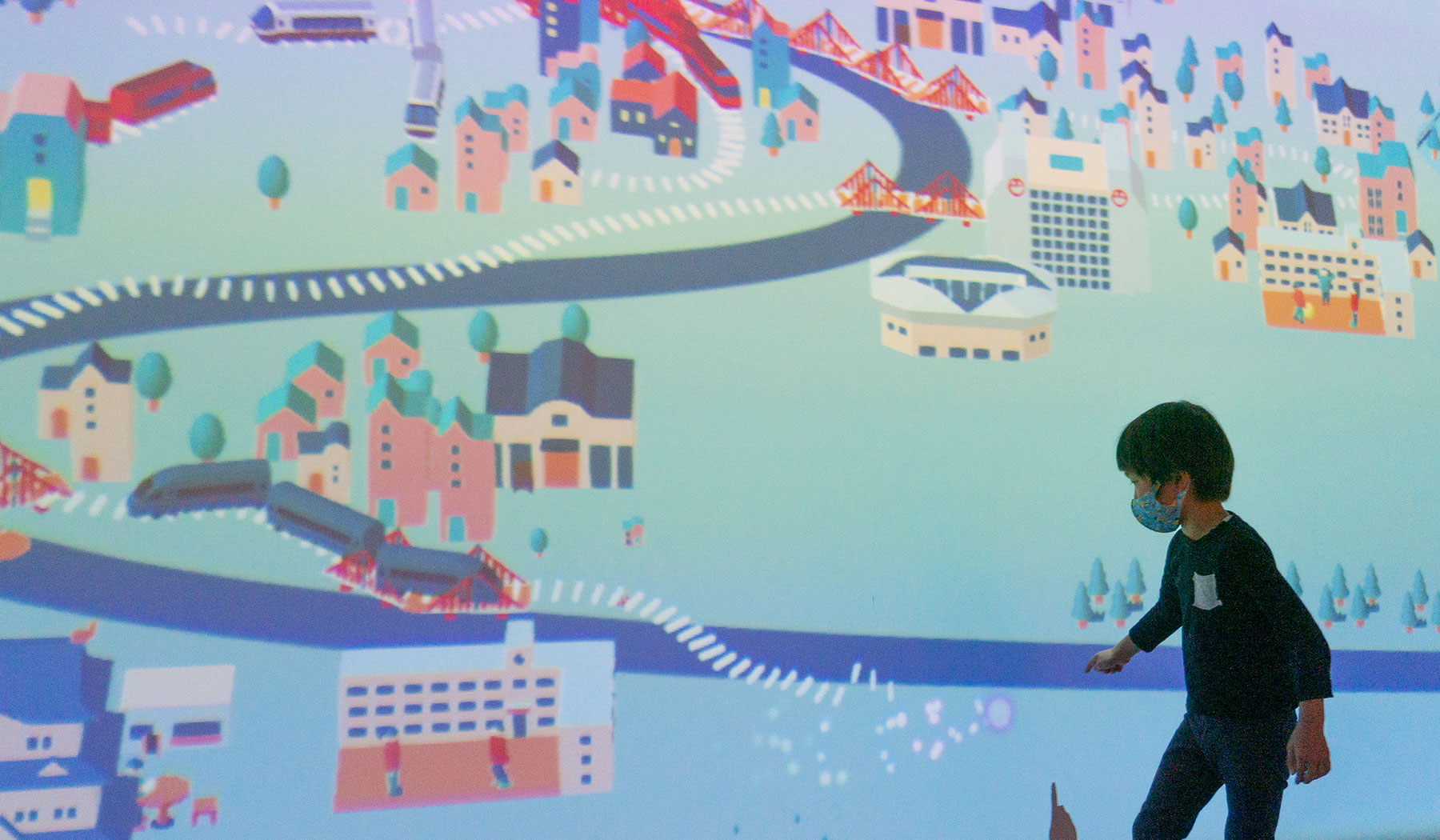 写真:ロマンスカーミュージアム電車とつくるまち