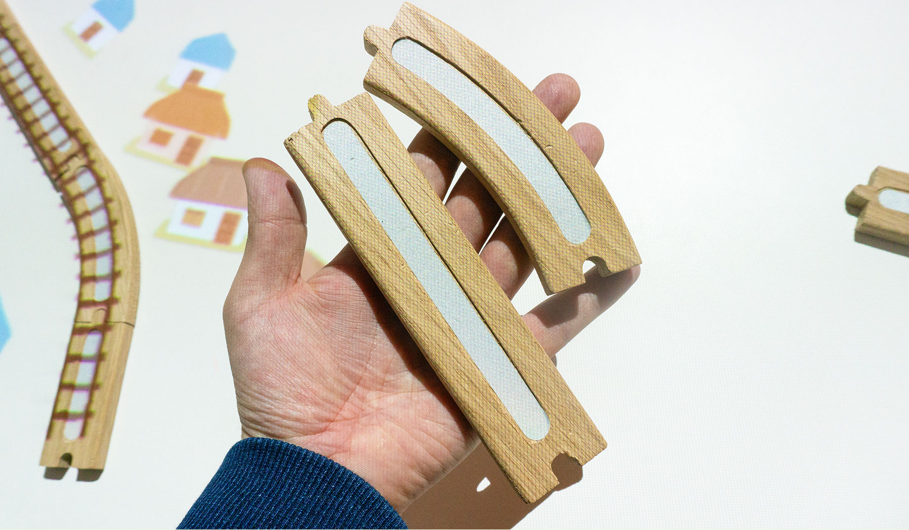 写真:しのざき文化プラザ レールで彩るえどがわ区