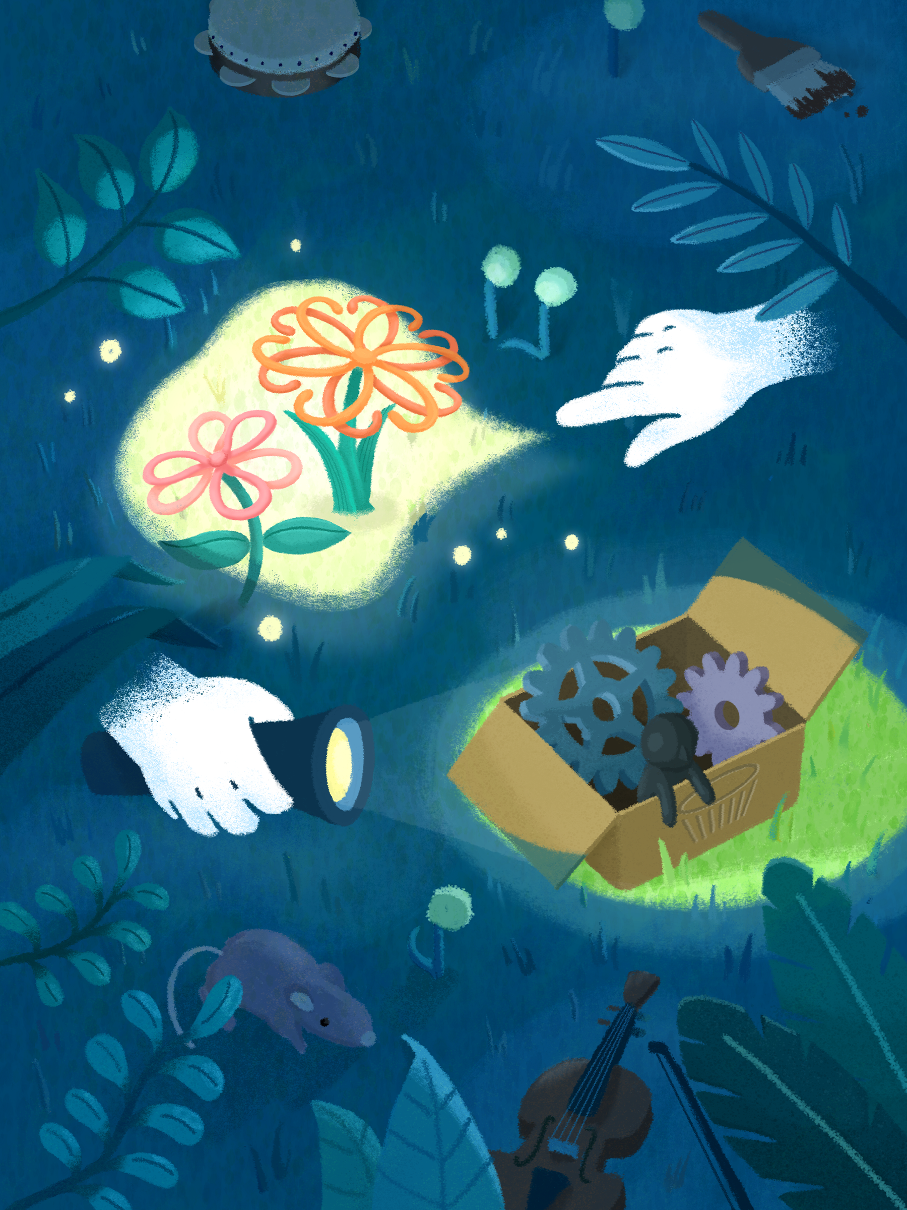 pook さくを見つける コンセプトアート