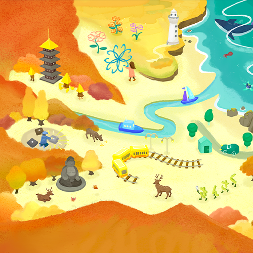 pook展「てのひら散策」コンセプトアート